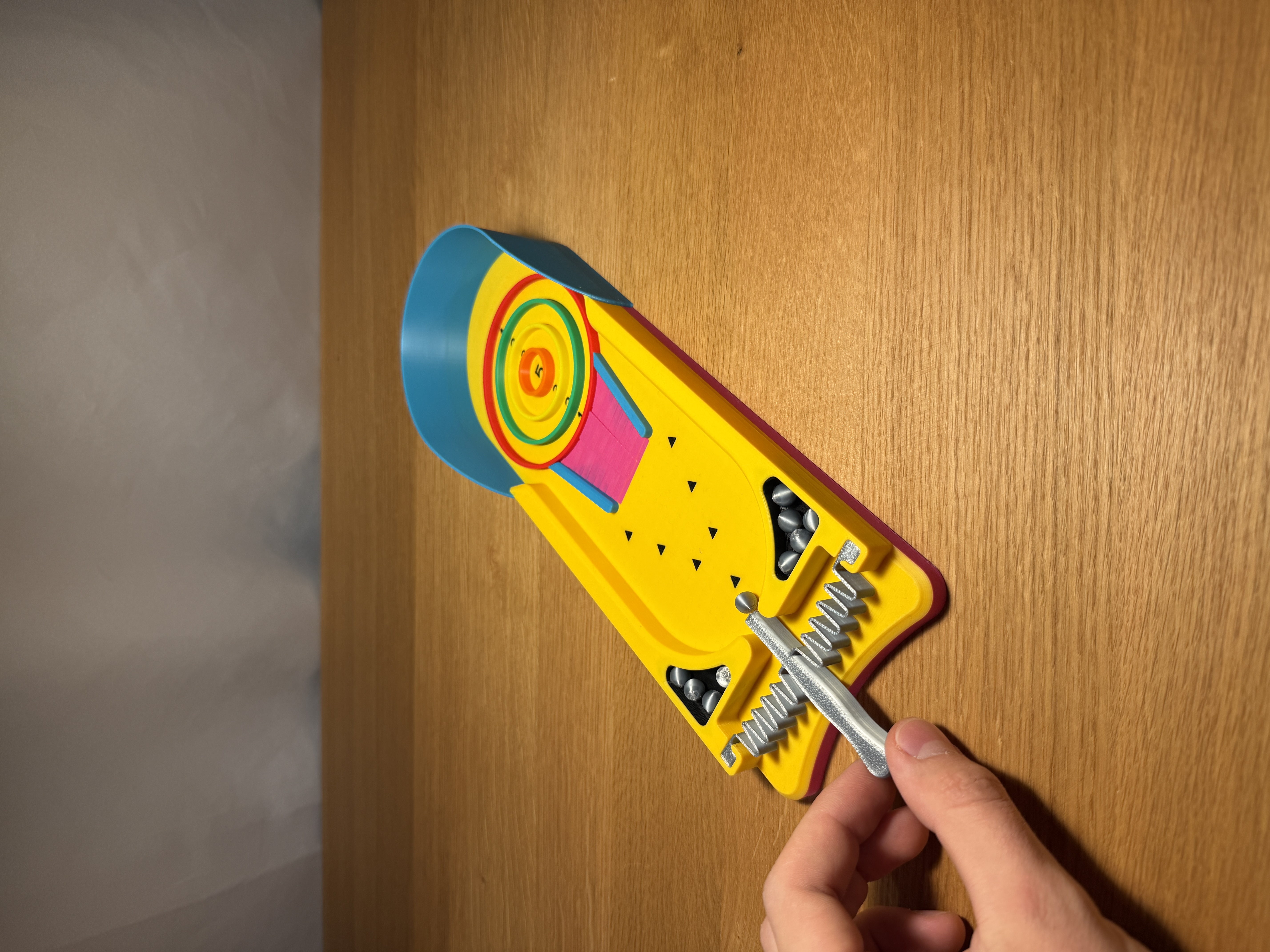 Miniatura 5 do modelo 3D Mini Tabletop Pinball Game