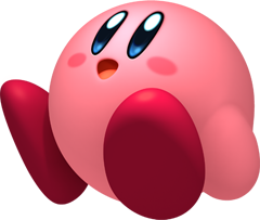 kirby sitting