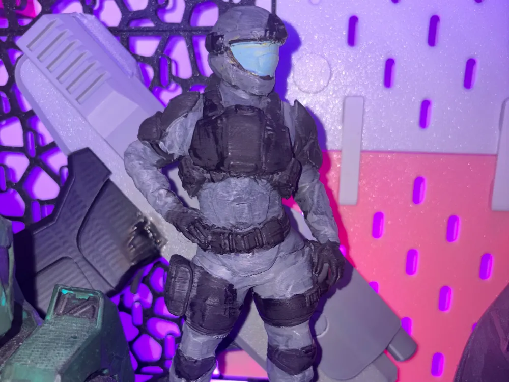 Halo: ODST Girl 3D model