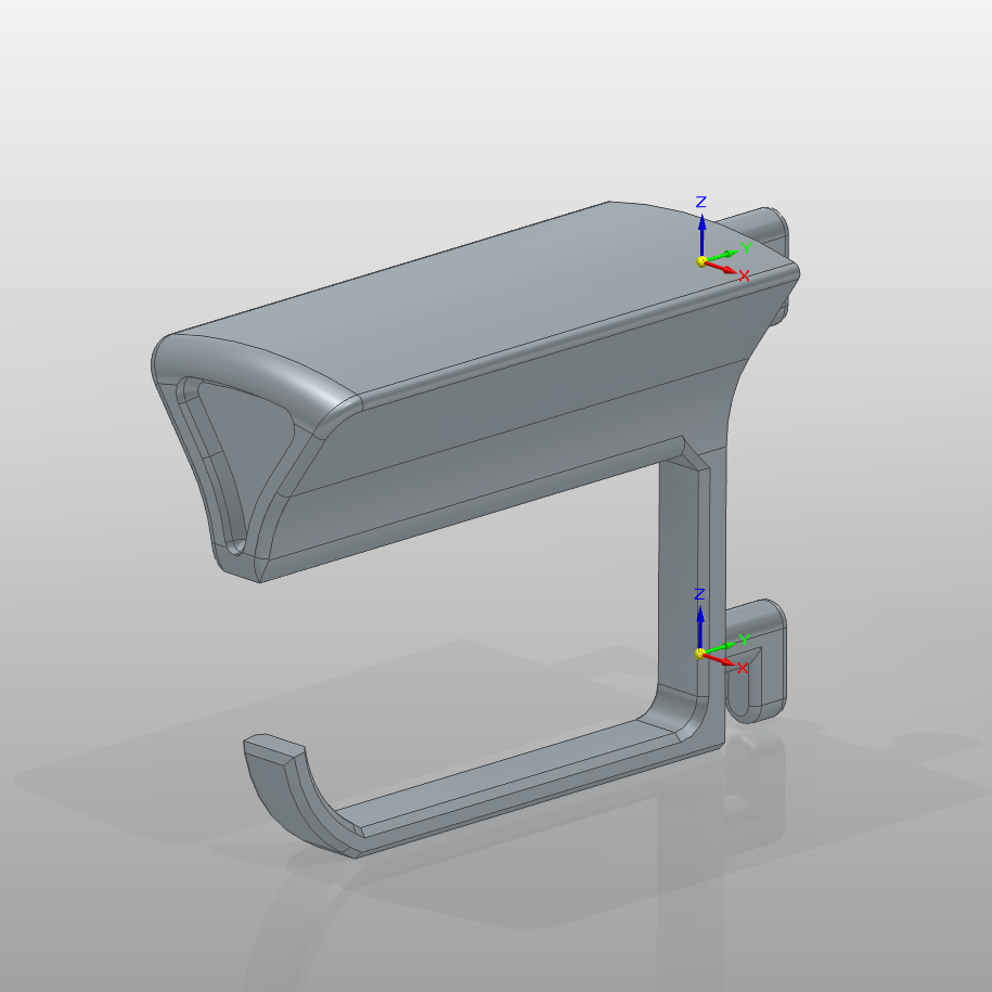 Miniatura 2 do modelo 3D Skådis GameCube controller holder