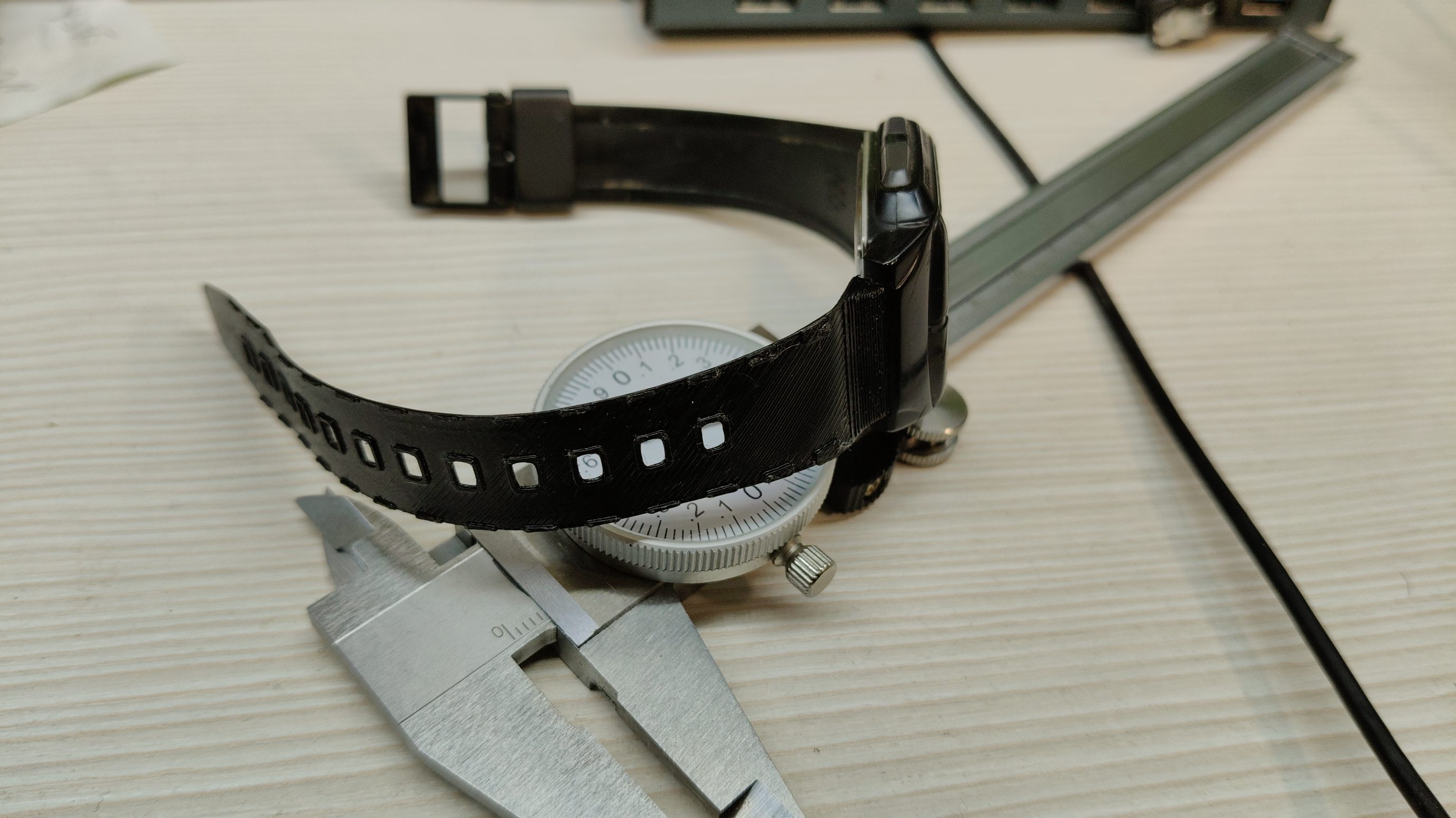 Miniatura 2 do modelo 3D Watch strip Casio