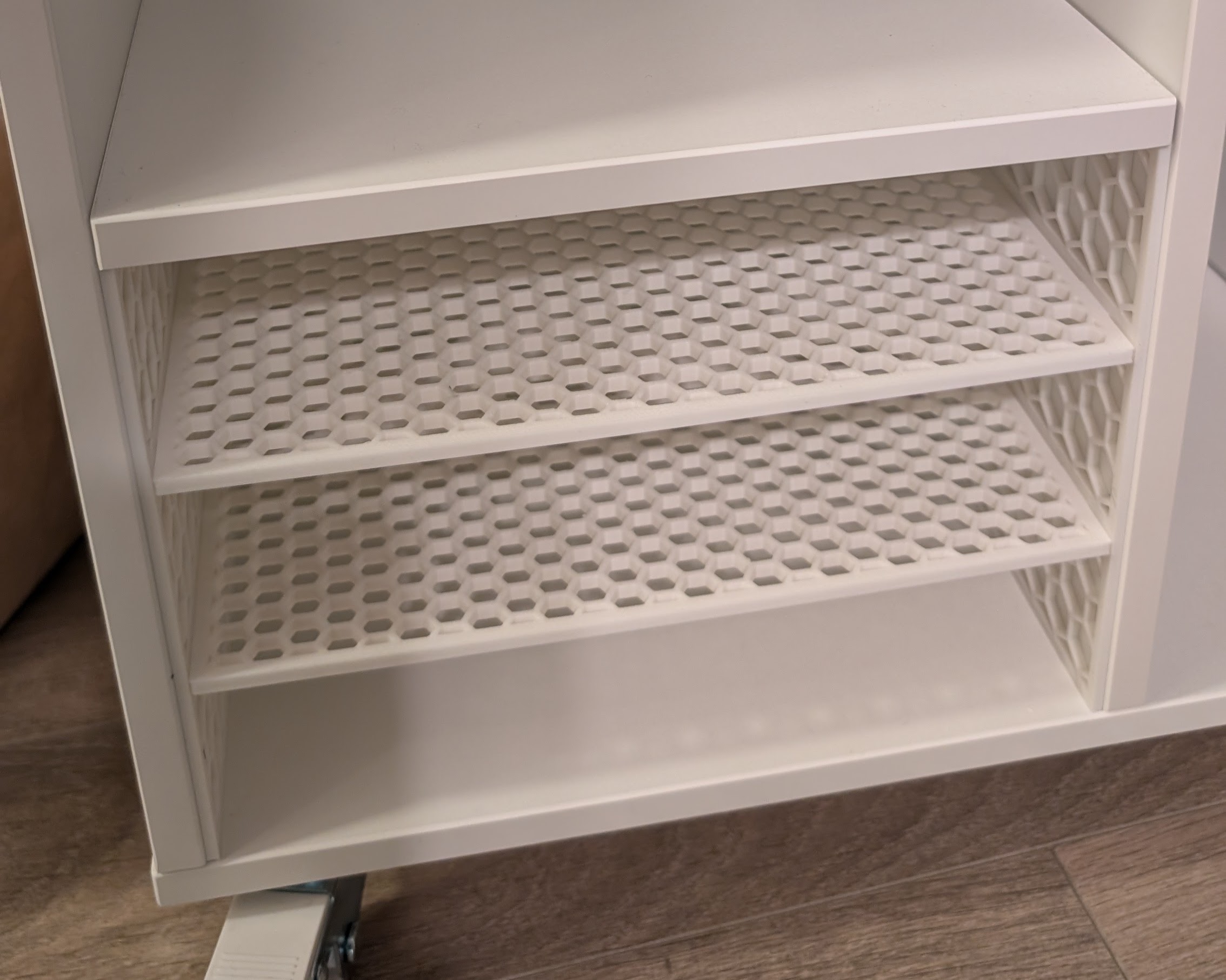 Extra Shelves Insert for IKEA ÖVNING Trolley – Parametric & Modular