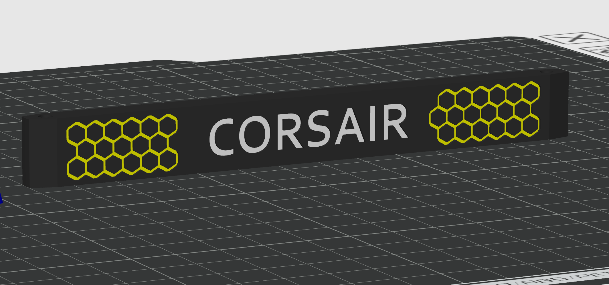 Dominator titanium top bars- Corsair Hexagons