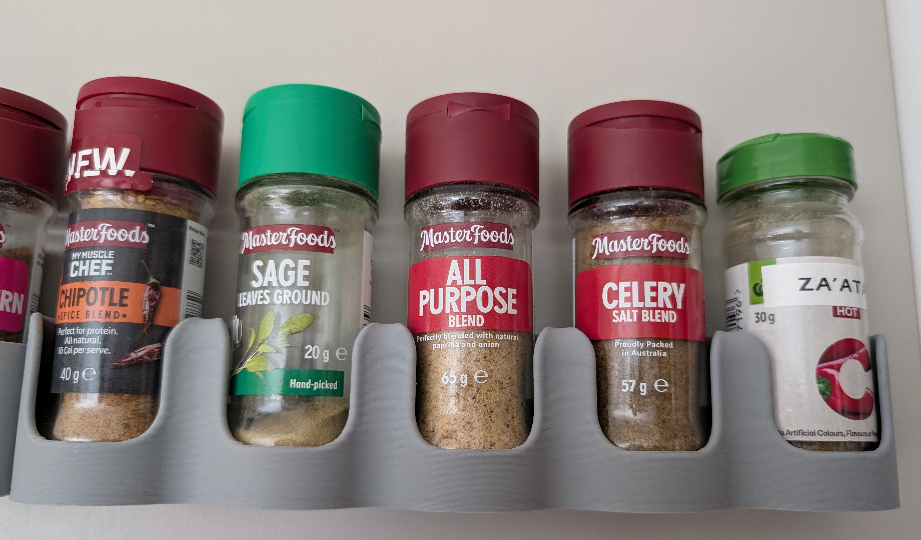 Parametric Spice Rack