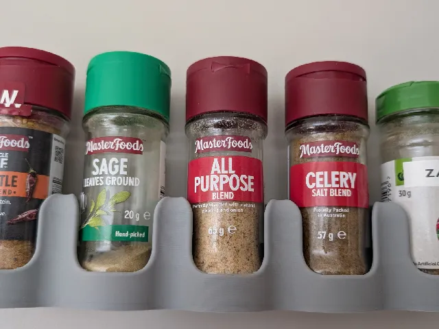 Parametric Spice Rack