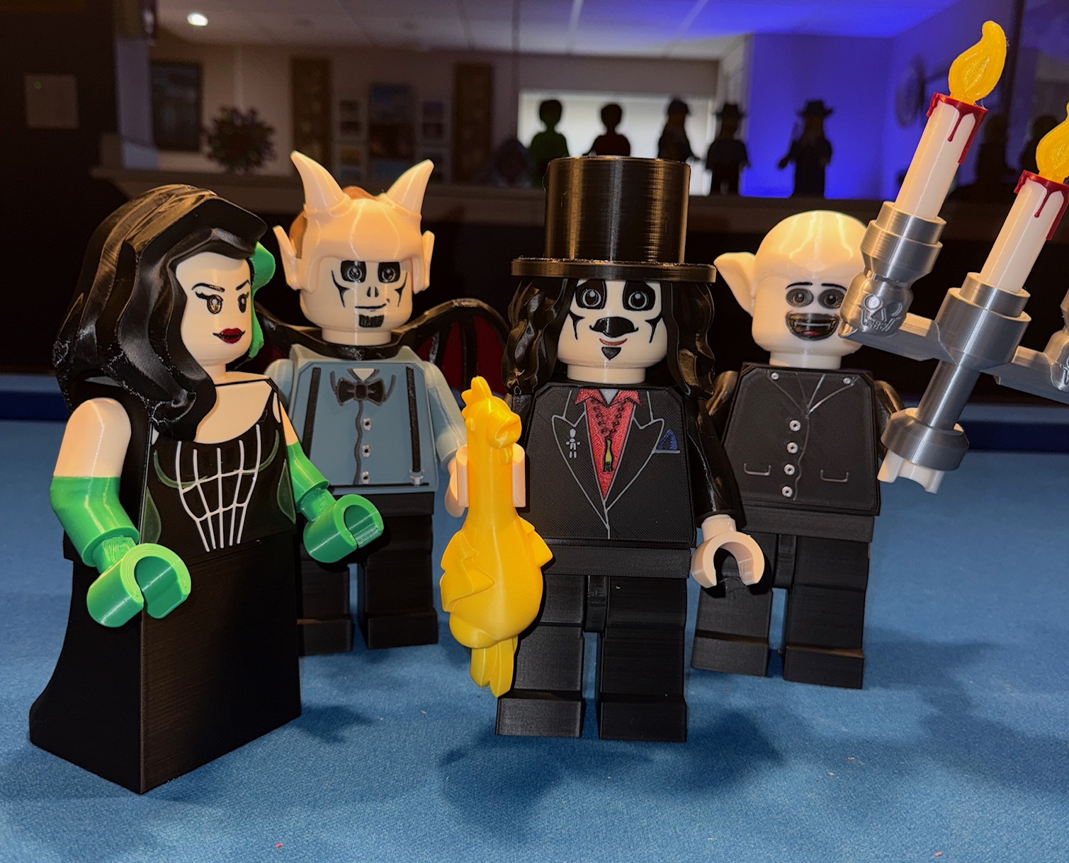 Svengoolie & The Sven Squad Brick MegaFigures (5:1 Scale)