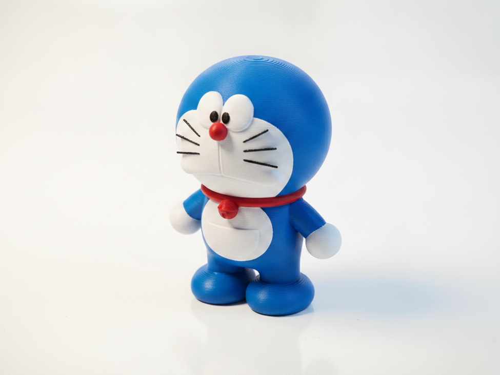 Doraemon Robot Cat Figurine Cartoon 3D Printable