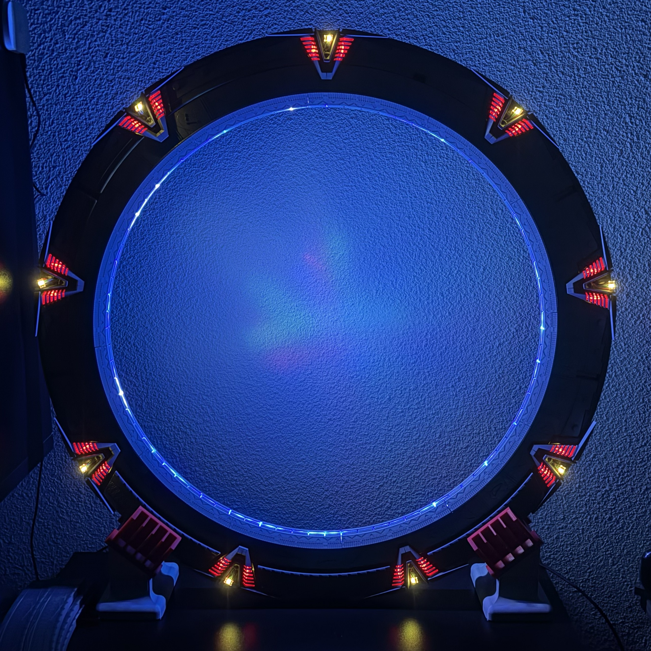 Wormhole light inside the Martin's 80cm Stargate