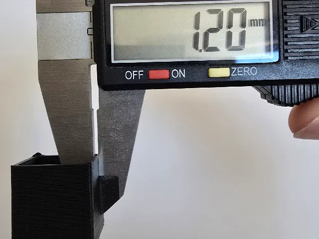 Flow test for 0.6 nozzle