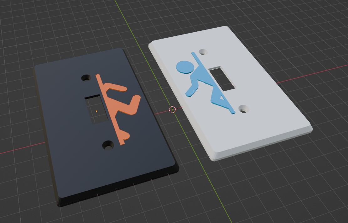 Portal Light Switch Cover