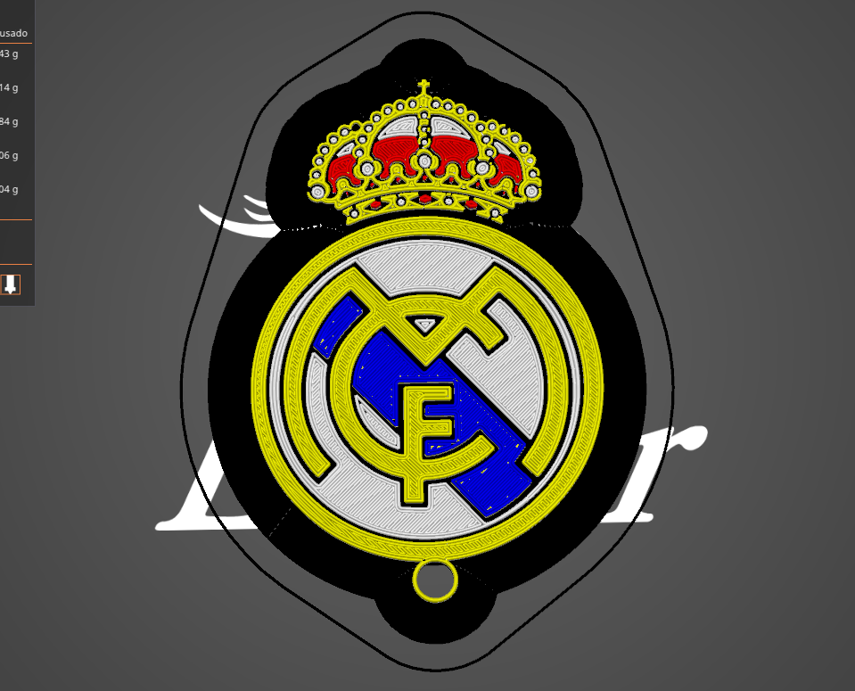 llavero real madrid