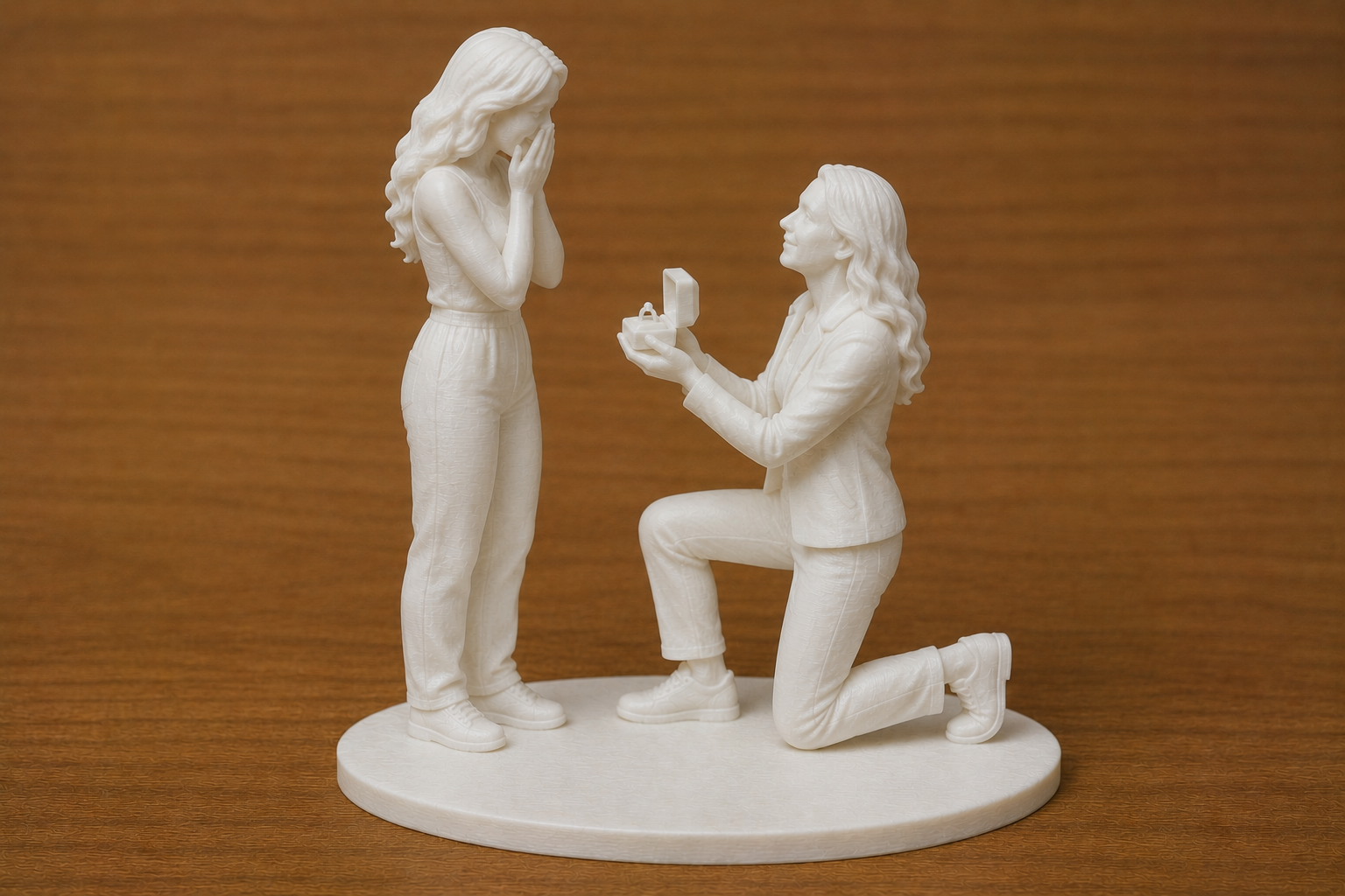 Heiratsantrag von Frau für Frau/Woman's proposal for woman