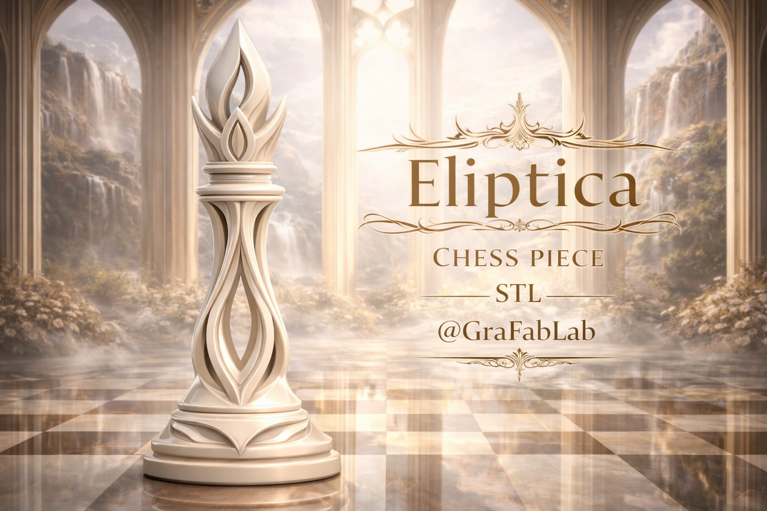 Eliptica "Bishop" - chess piece