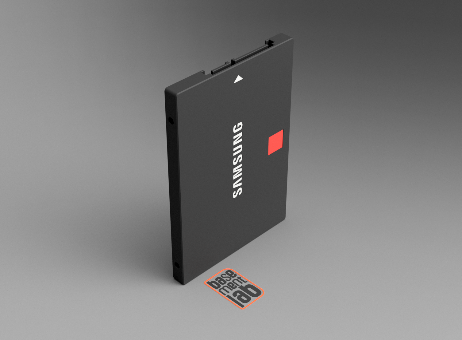 SSD / HDD 2.5" Reference Model - Modello 3d SSD / HDD