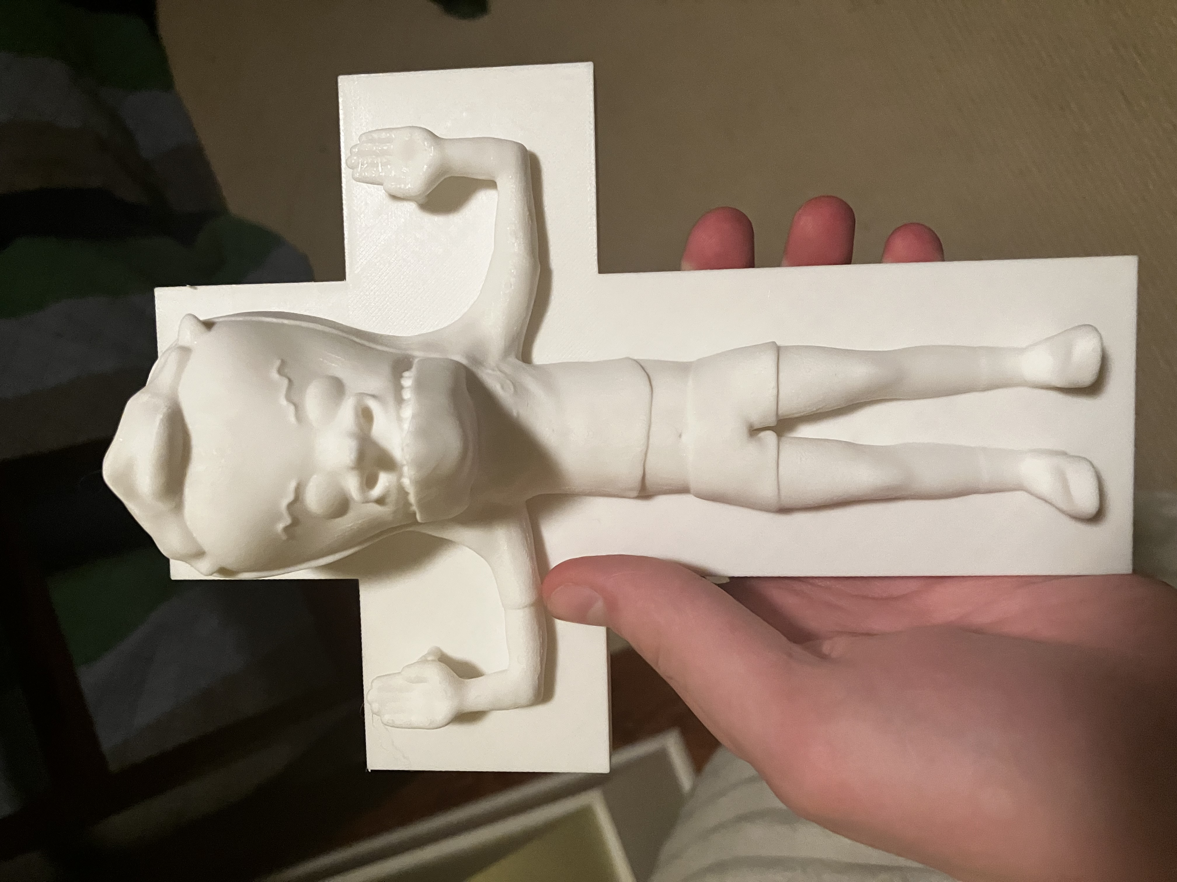crucified cornholio
