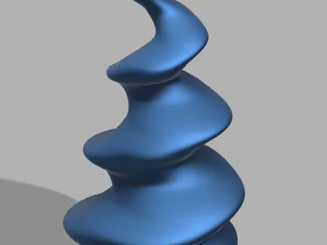 Spiral Illusion 45 Record Adapter