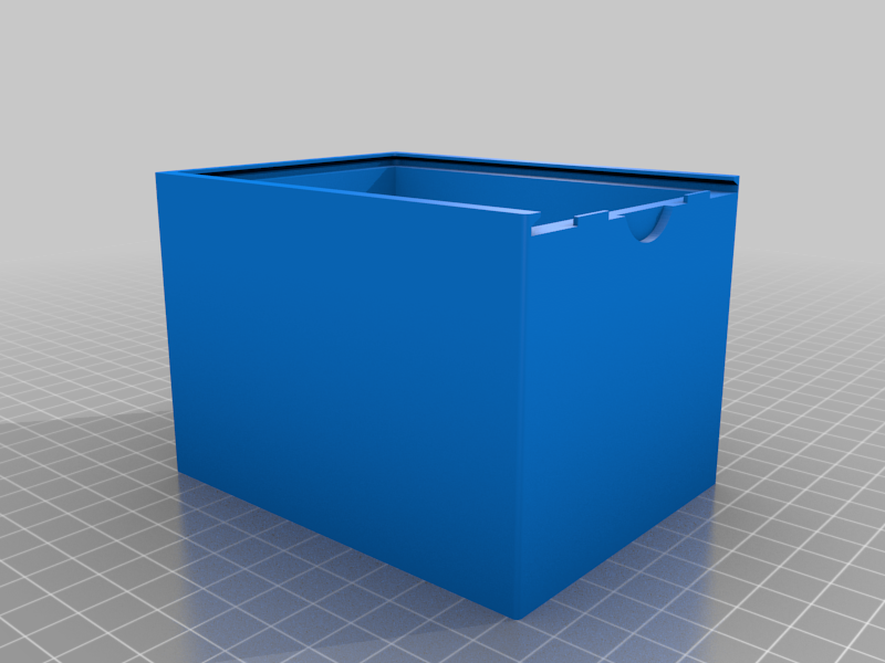 Customizable Top Loader EDH Deck Box By Si1v3r Download Free STL Customizable Top Loader EDH Deck Box By Si1v3r Download Free STL
