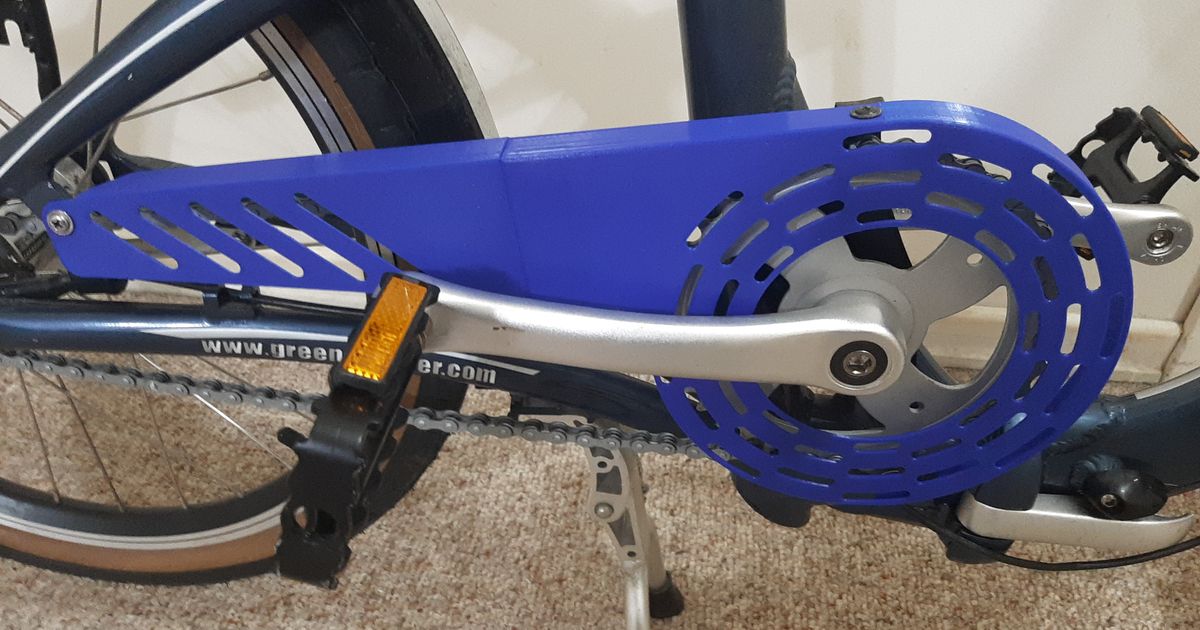 Bike Chain guard (custom) by JoshShabtaiCa Download free STL model