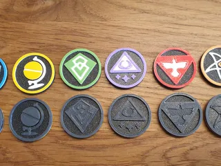 arkham horror card game icons Scenario set available (compilation thread) LCG to the next level with the best chaos tokens on the market Arkham Horror TriColor Action Tokens