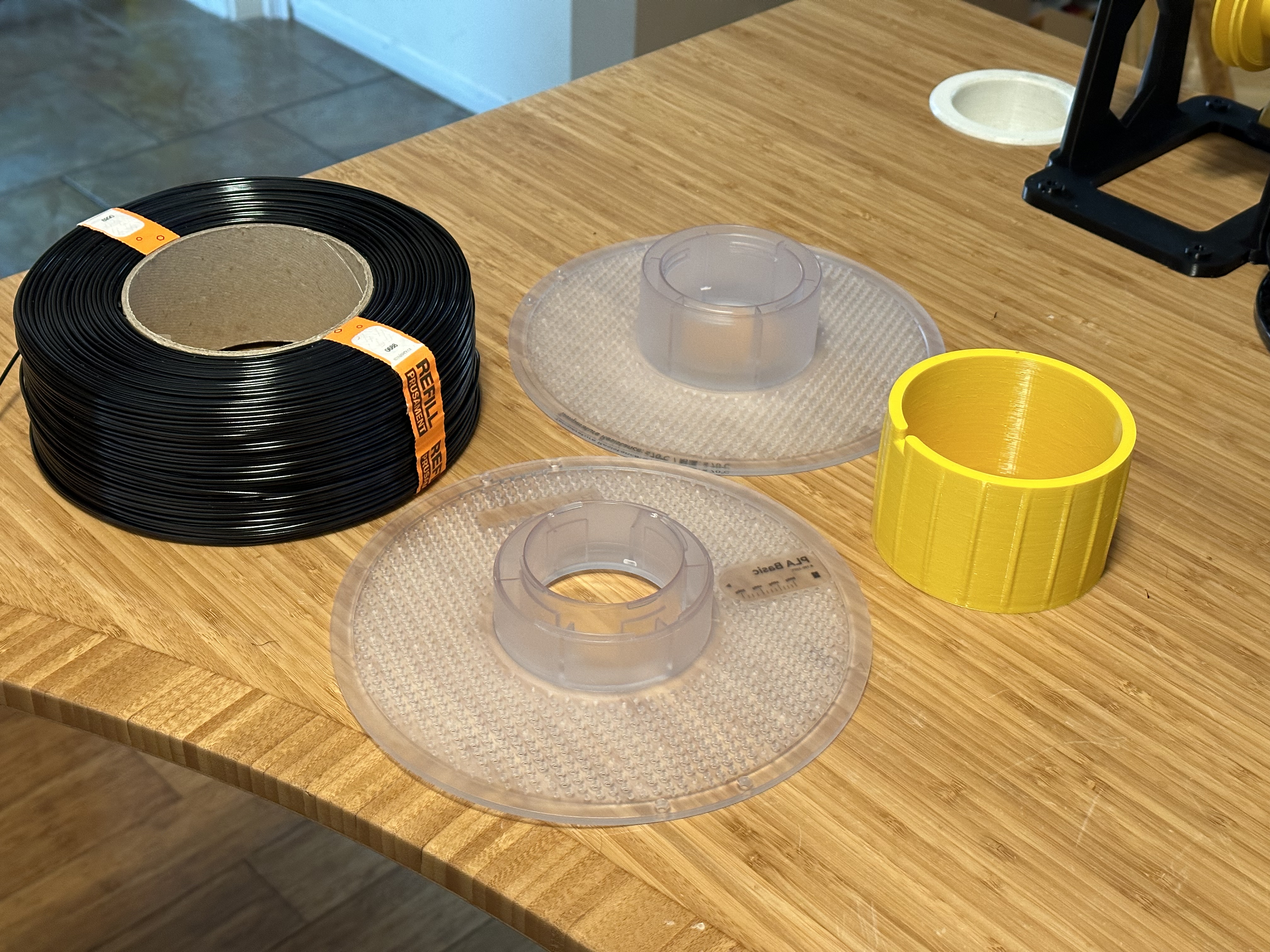 Prusament Refill Bambu Labs Spool Adapter