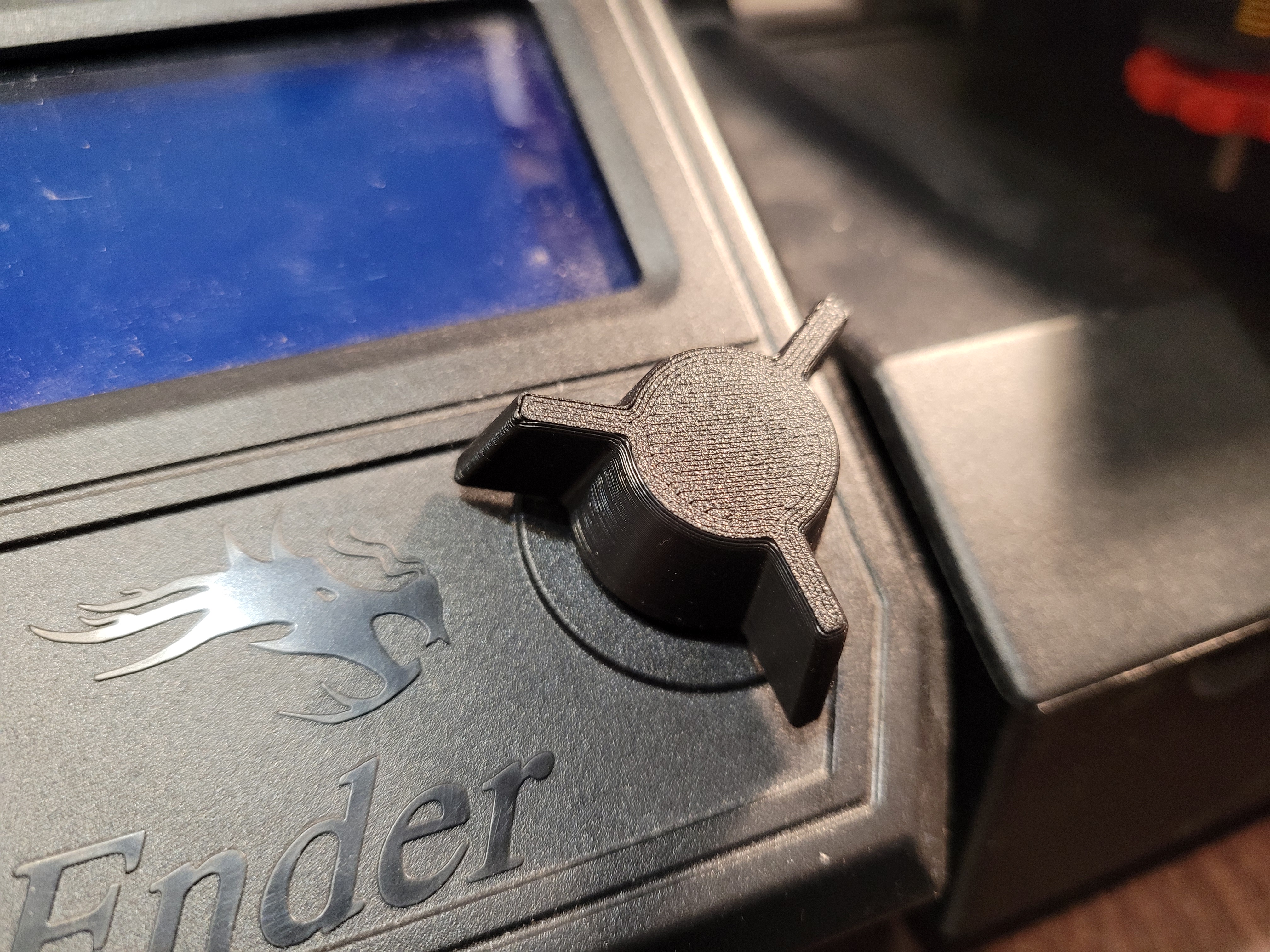 Ender 2 Pro knob - better fit