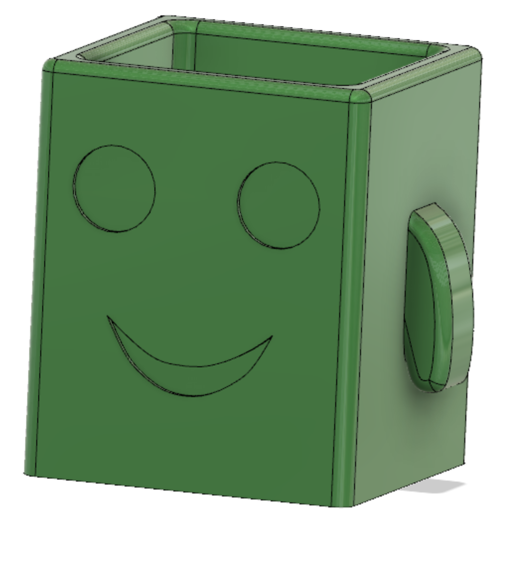 Smiling Pen Holder