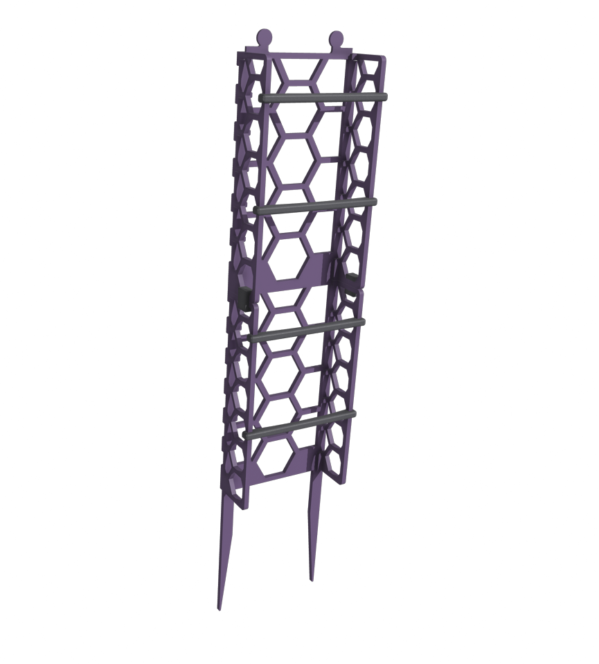 Stackable Moss Pole, Easy Install, Removeable, No Supports! WIP — thumbnail 4