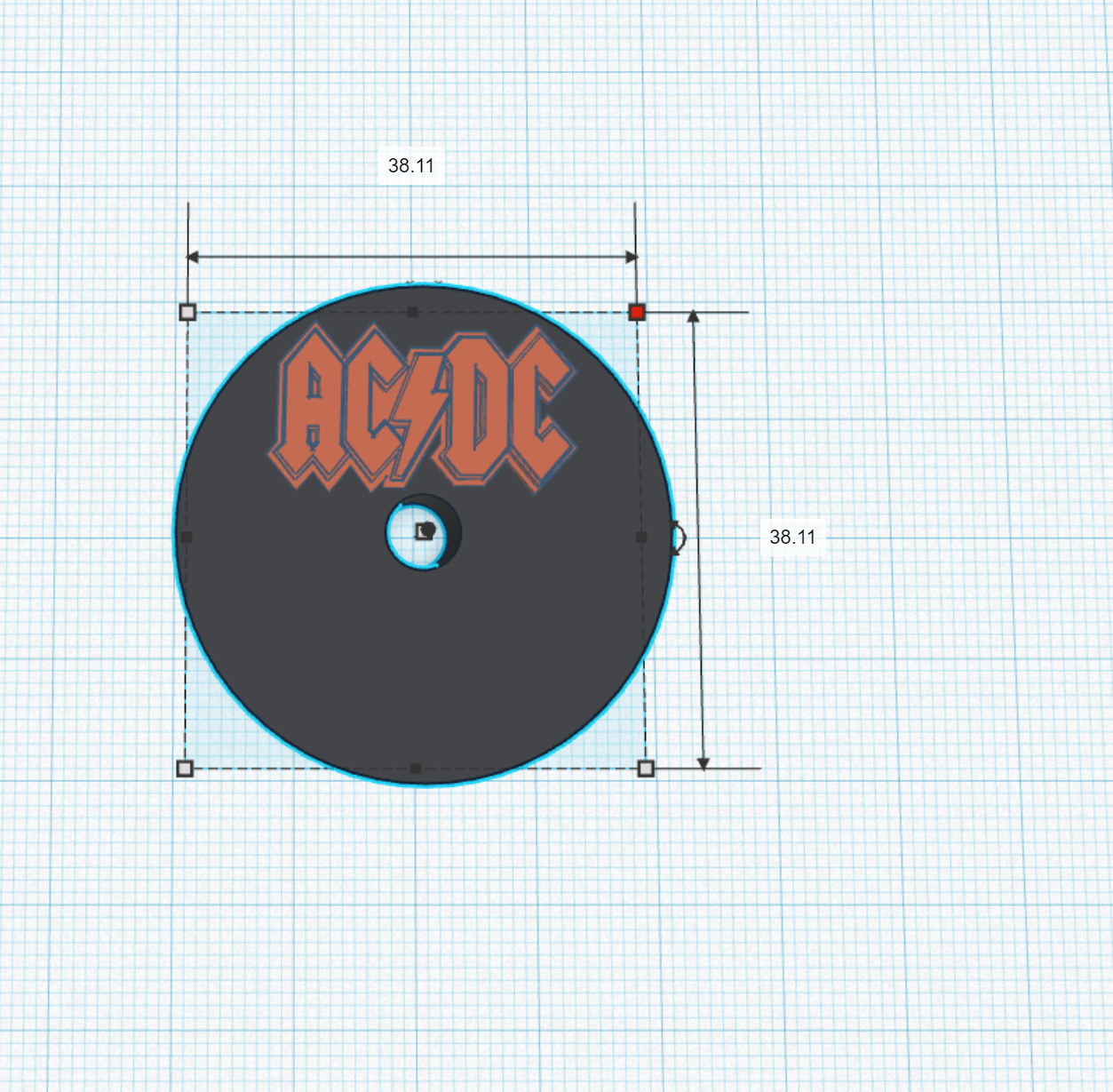 ACDC 45 Vinyl Adapter