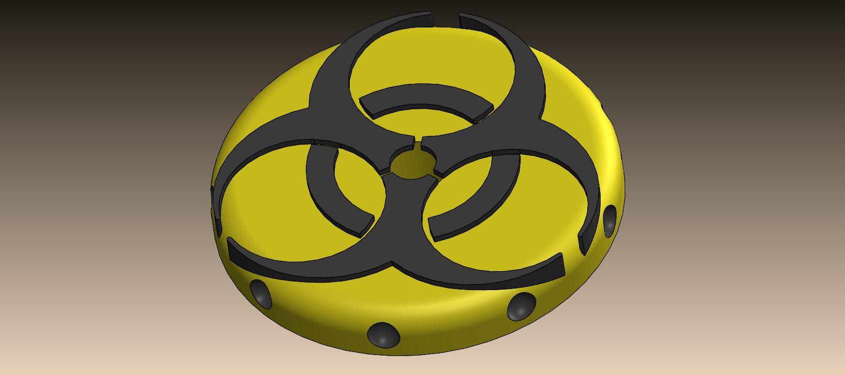 Biohazard 45 Record Adapter