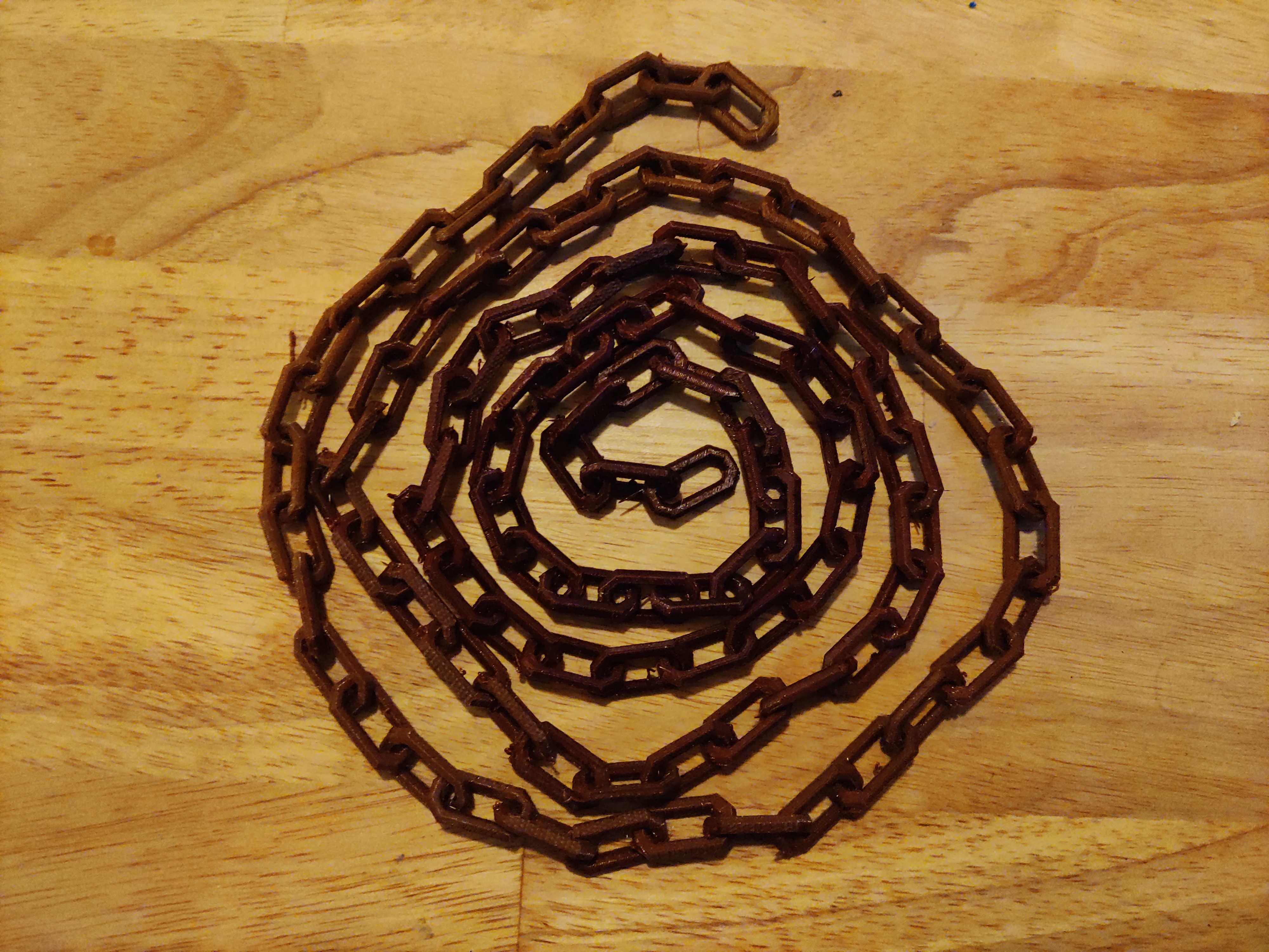 Kette für Beltprinter Test