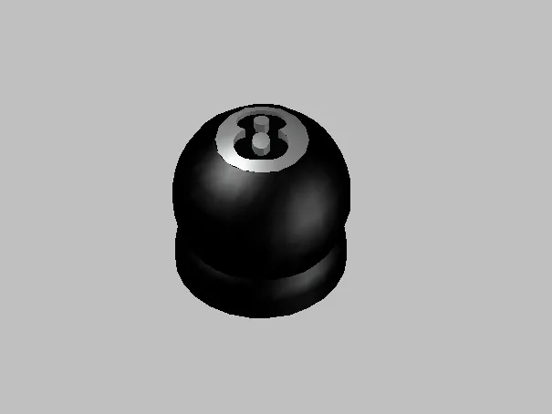 Billiard Ball No. 8
