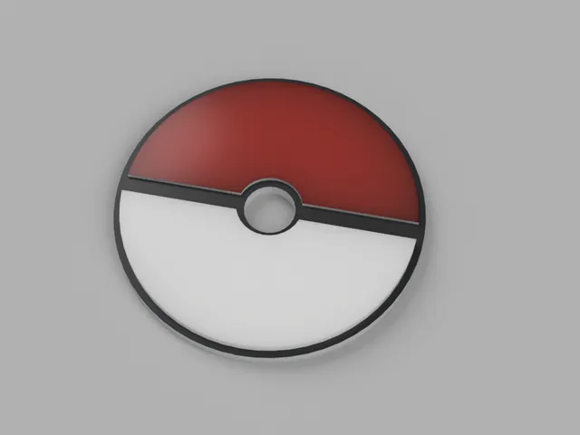 Pokéball 45 RPM record adapter