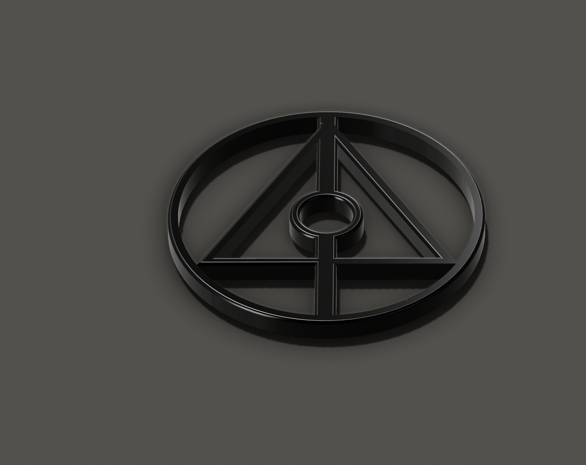 Deathly Hallows 45 LP Adapter