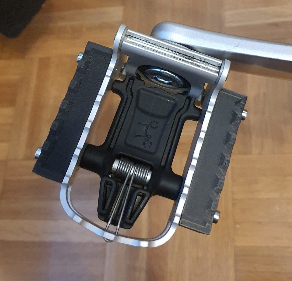 Brompton pedal extension