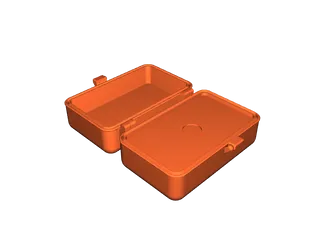 Screwless lunchbox or toolbox by 3DEEE | Download free STL model ...