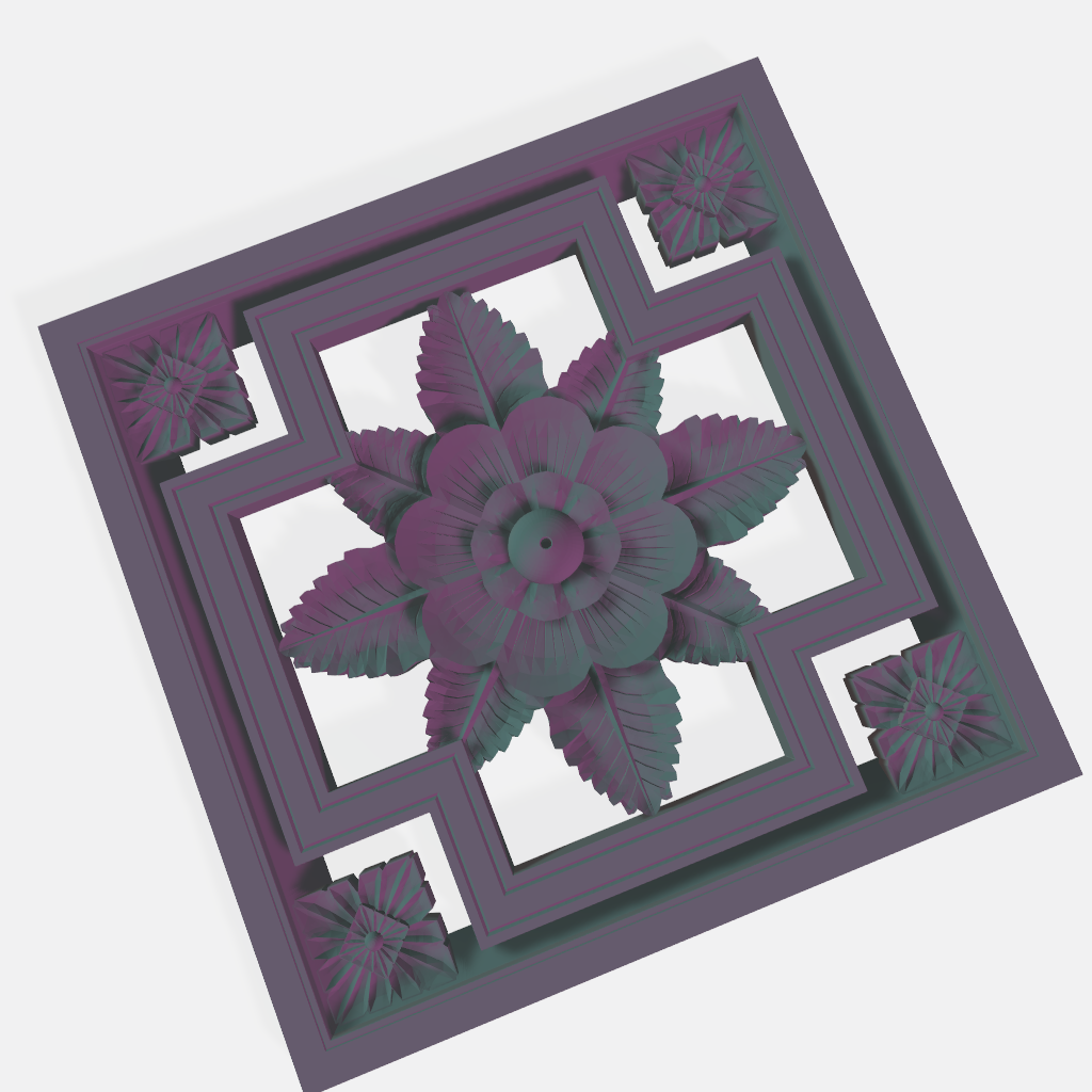 Wall Flower by cSandra Download free STL model