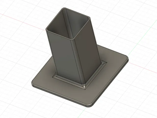 Bookshelf speaker stand with hidden wires