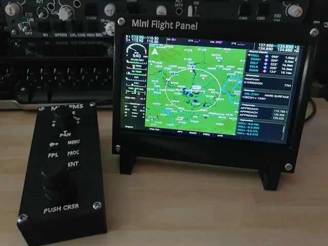 Mini Flight Panel - 7" Touch Screen Case