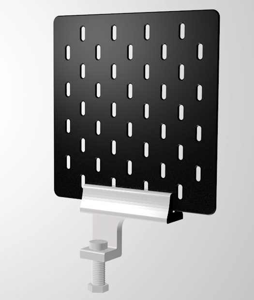 ikea skadis pegboard desk clamp by Silver beast Download free STL
