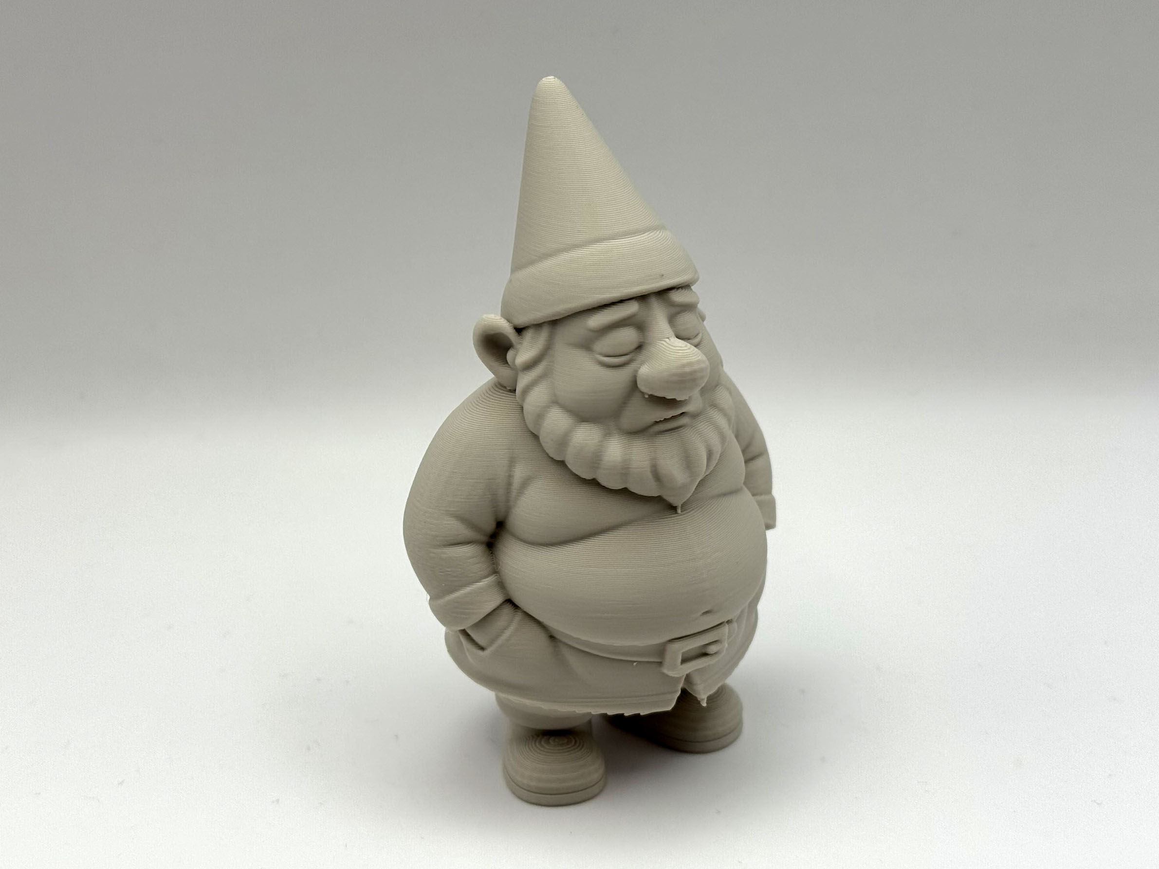 Fat Grumpy Garden Gnome — miniatura 4
