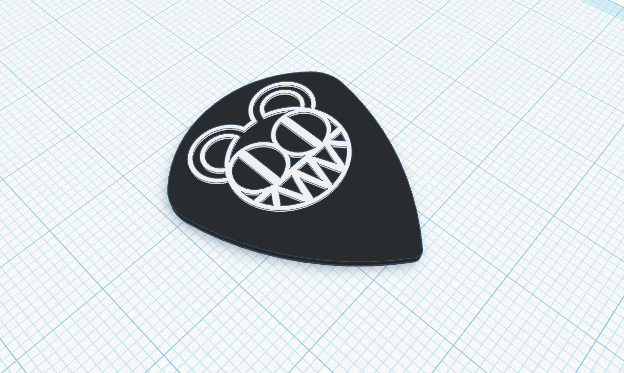 Radiohead guitar pick