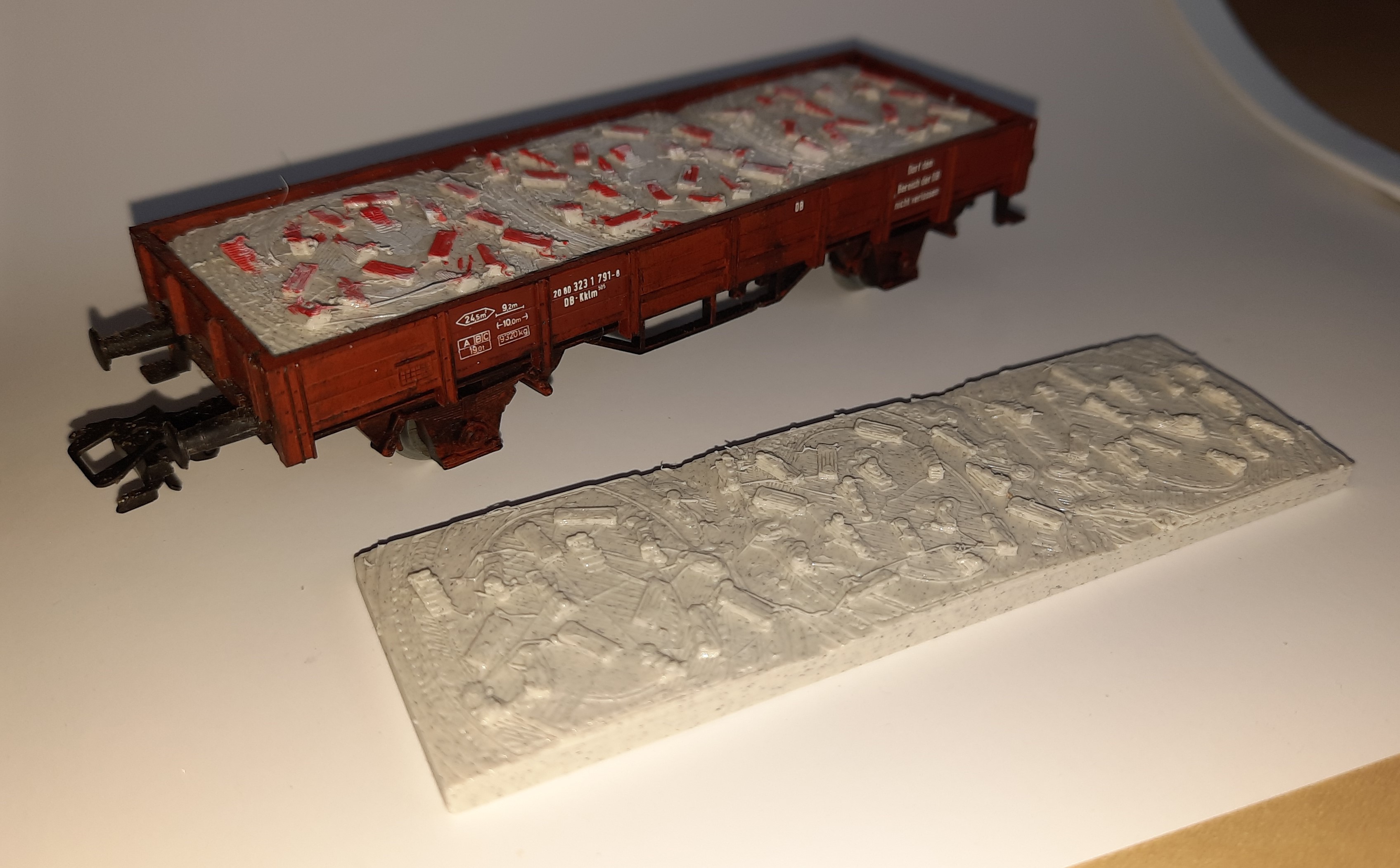 Schüttgut Niederbordwagen 1:87