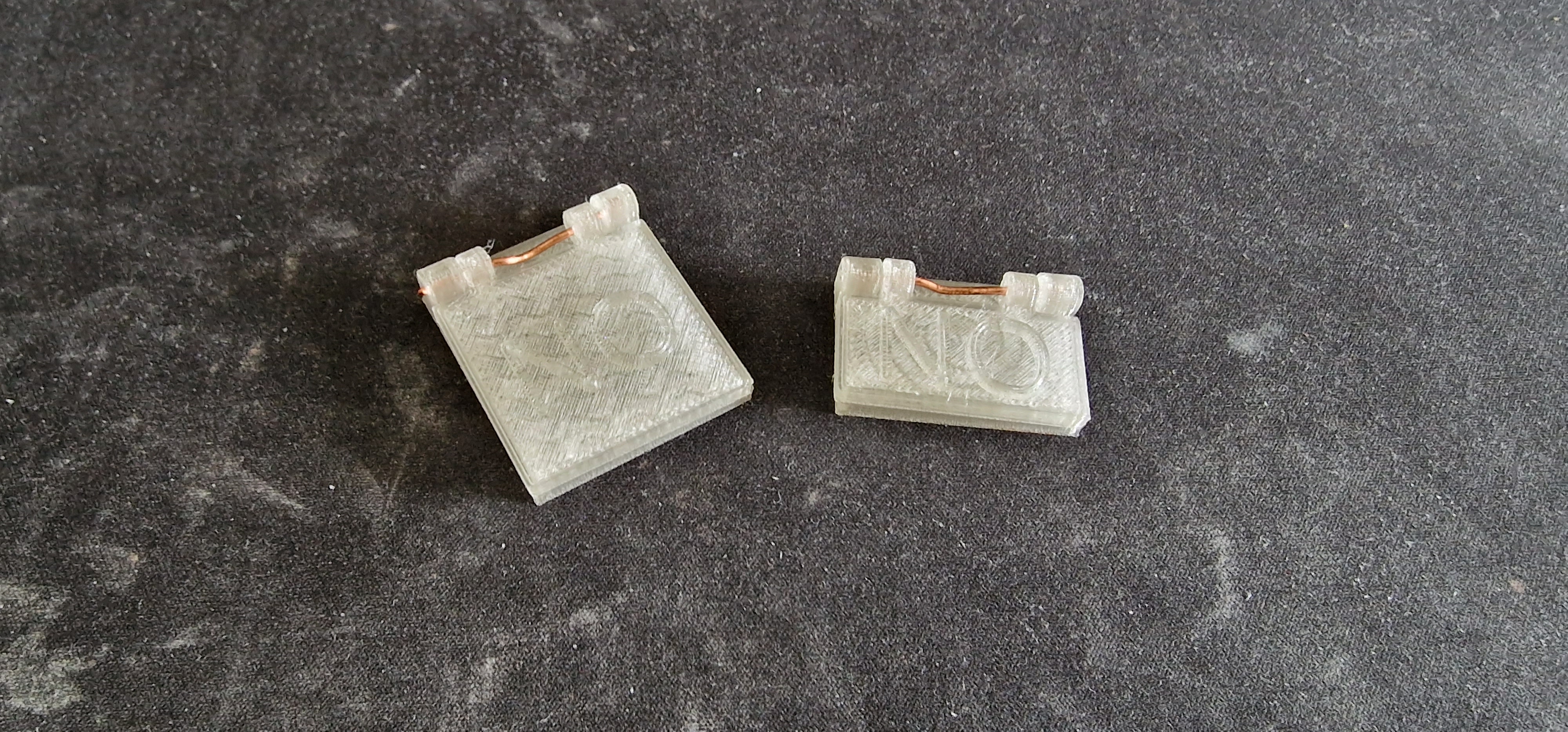 Simple Hinged Button Cover