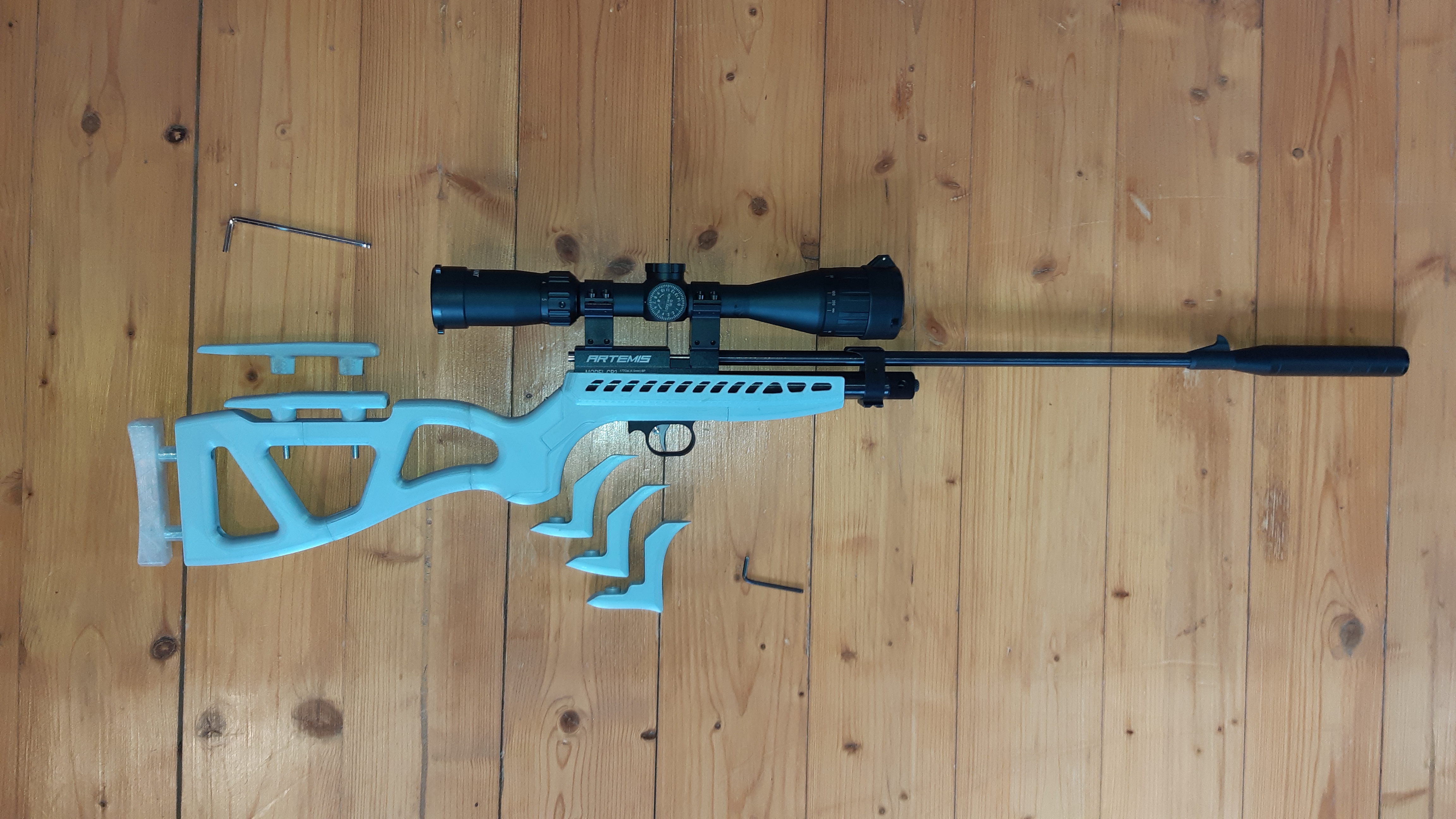Artemis/SPA CP2 Rifle Stock v3