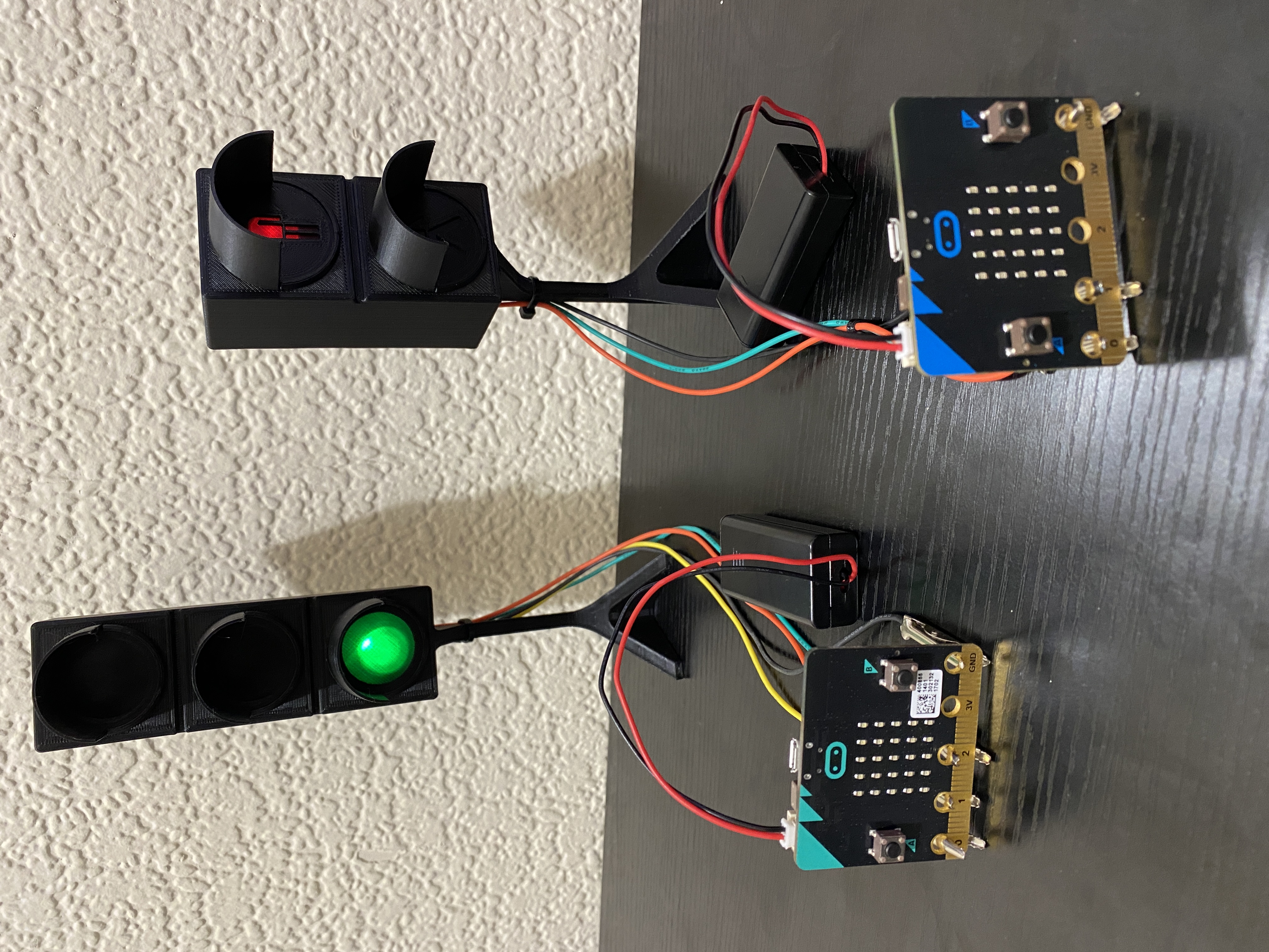 Miniatura 4 do modelo 3D LED traffic lights