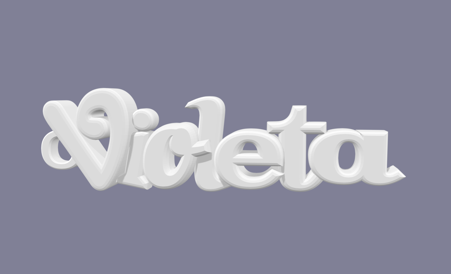 Violeta keychain
