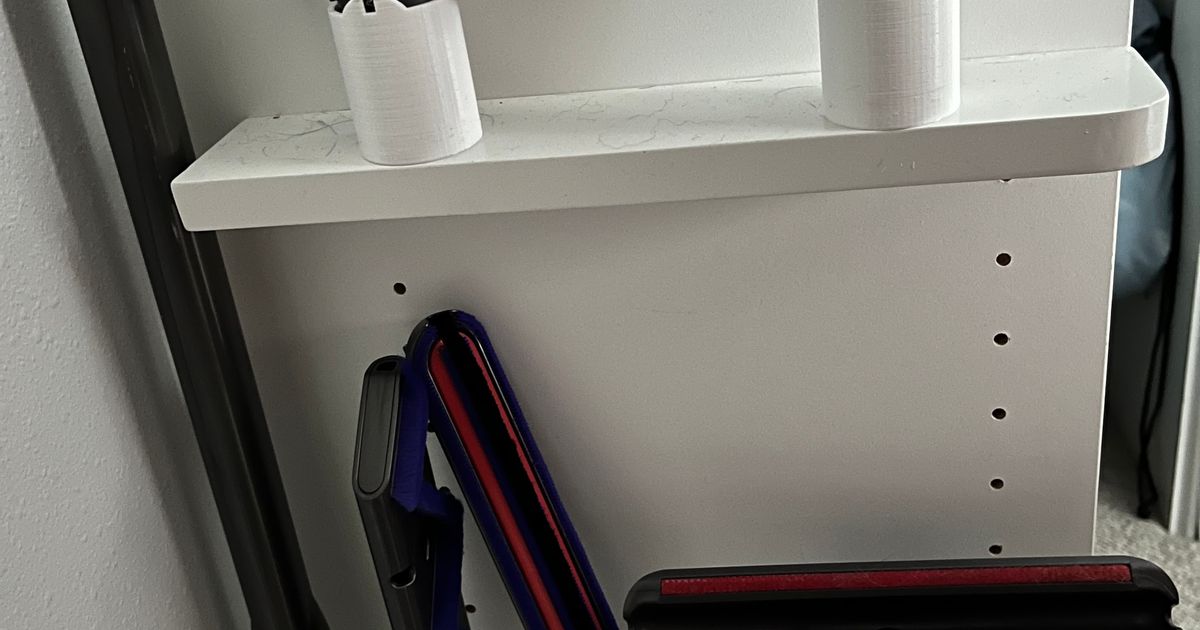 Dyson accessory tool holder by Turk Wilson Download free STL model