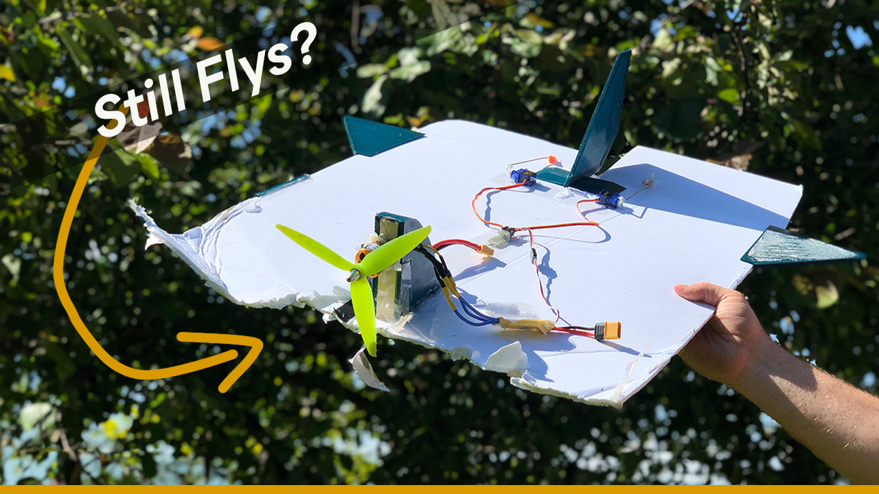 Partially 3d Printed Plane