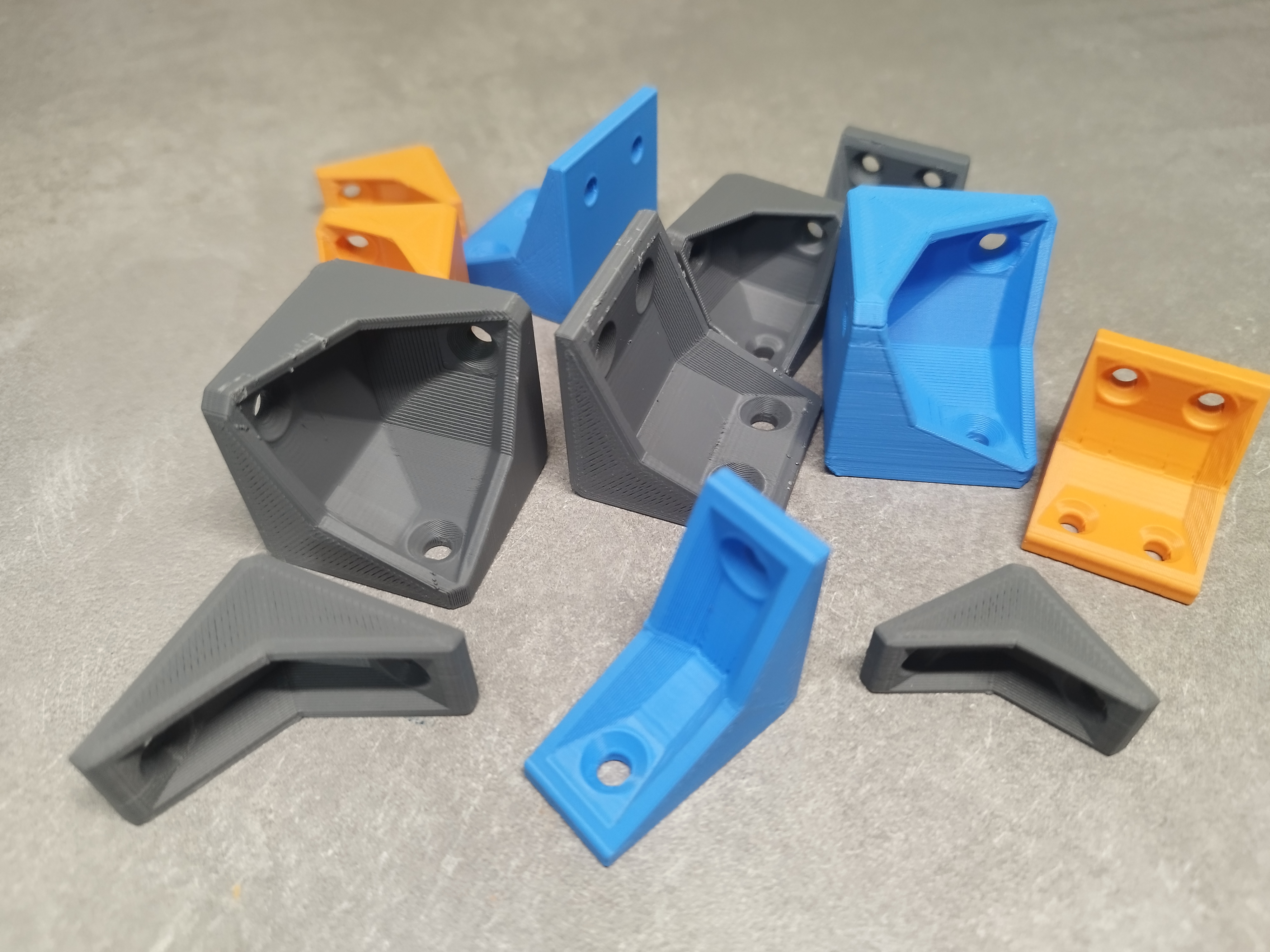 Miniatura 5 do modelo 3D Corner Bracket v2 (optimized for 3D printing)