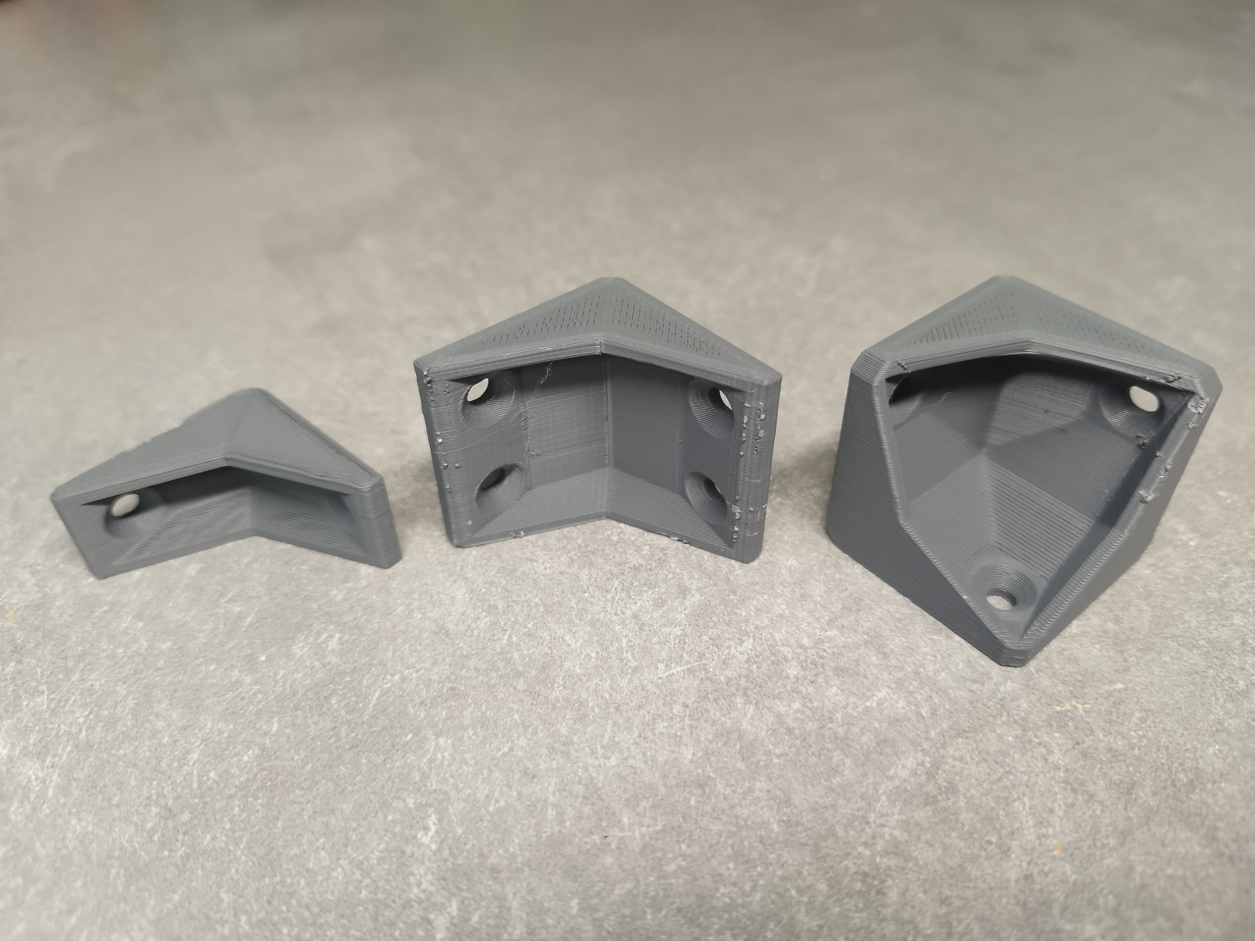 Miniatura 7 do modelo 3D Corner Bracket v2 (optimized for 3D printing)